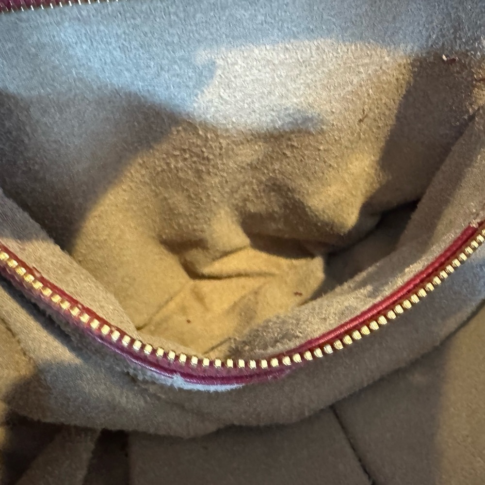 Prada Gray Satchel with Gold Accents - Picture 9 of 17